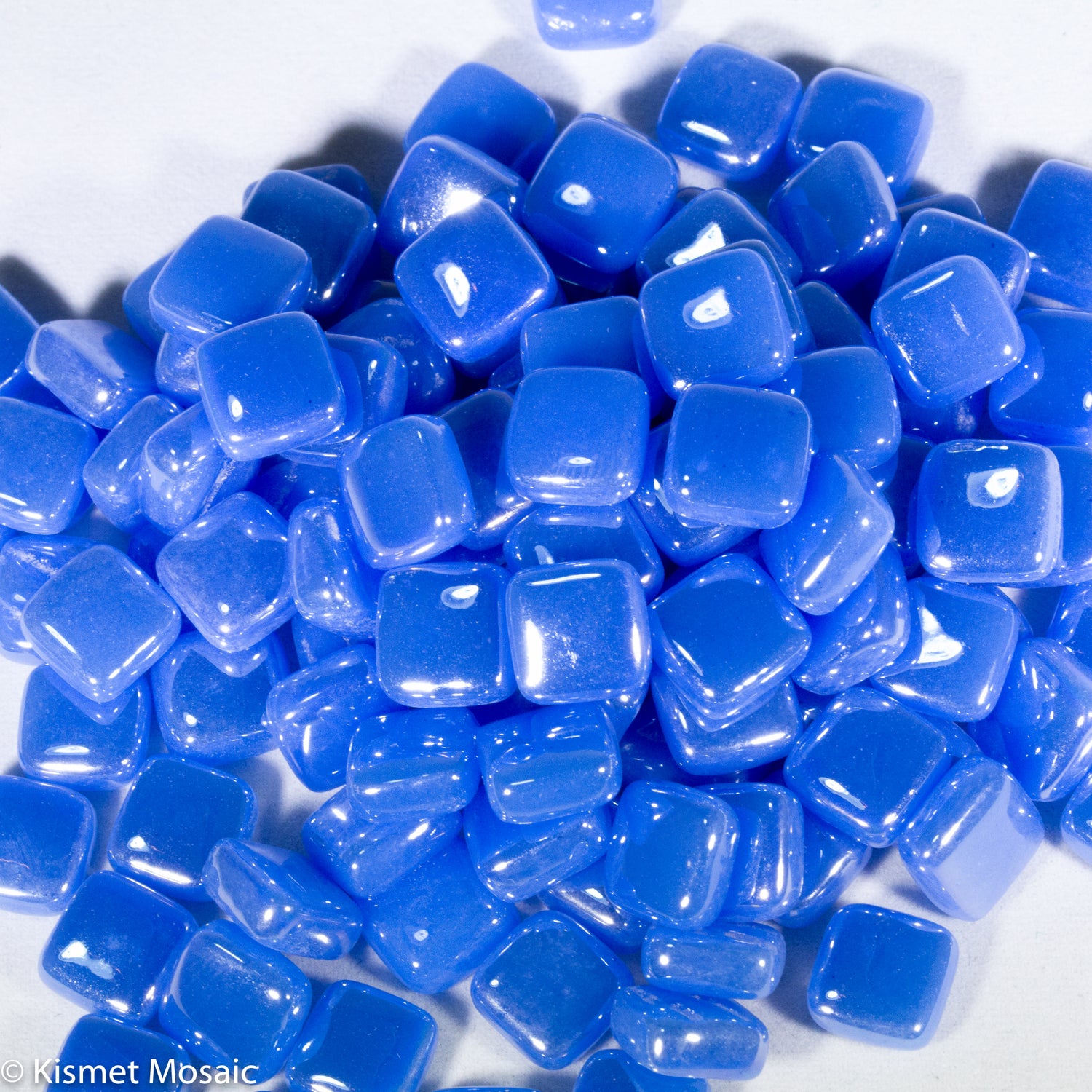 8mm iridized glass tile