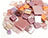 Pink mosaic tile