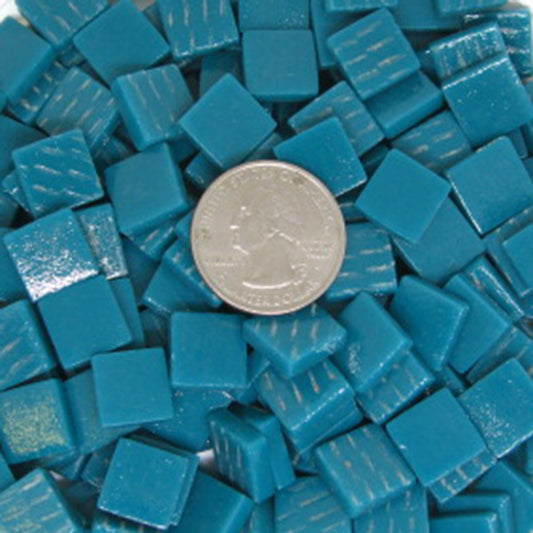 116-m Dark Teal, 12mm - Greens & Teals tile - Kismet Mosaic - mosaic supplies