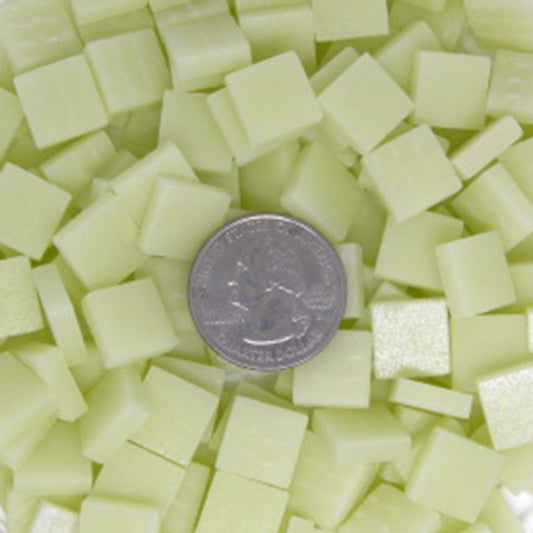 126-m Pale Yellow, 12mm - Yellows tile - Kismet Mosaic - mosaic supplies