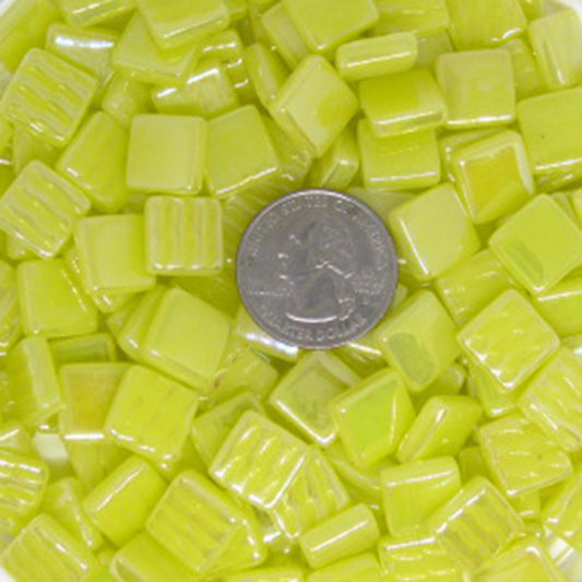 127-i Light Yellow, 12mm - Yellows tile - Kismet Mosaic - mosaic supplies