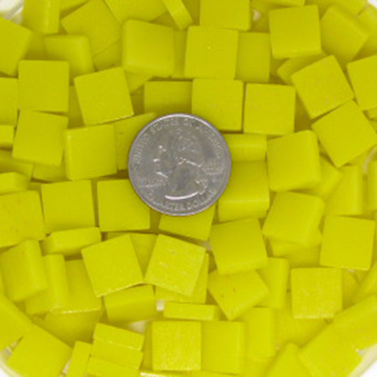 128-m Yellow, 12mm - Yellows tile - Kismet Mosaic - mosaic supplies
