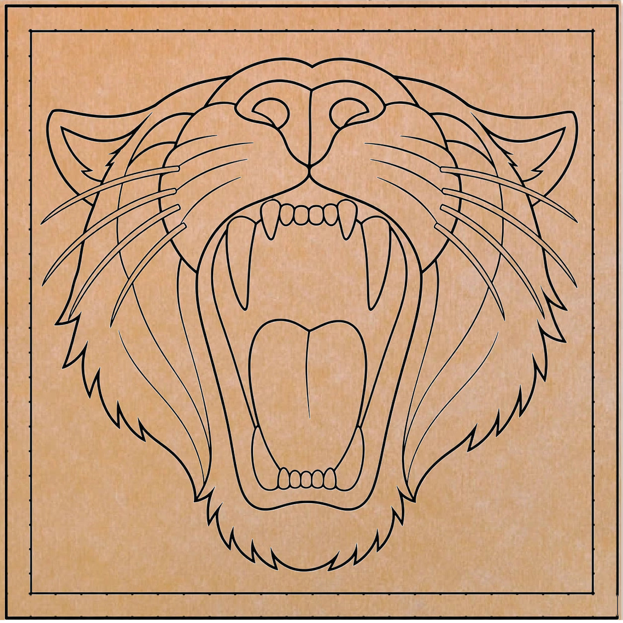 12" x 12" Penn State Waterproof Mosaic Backer