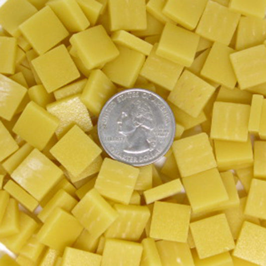 131-m Zinnia, 12mm - Yellows tile - Kismet Mosaic - mosaic supplies