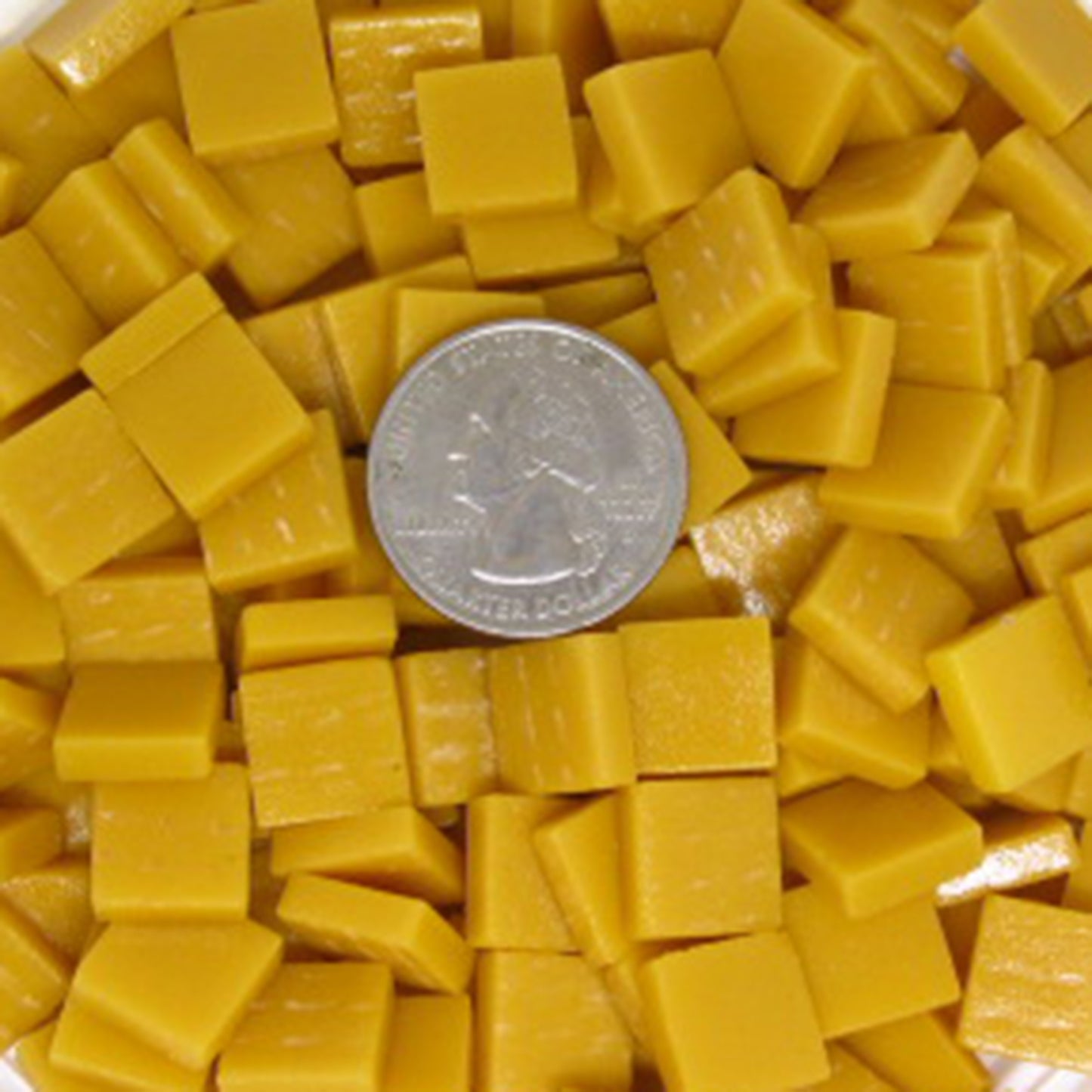 133-m Butternut, 12mm - Yellows tile - Kismet Mosaic - mosaic supplies