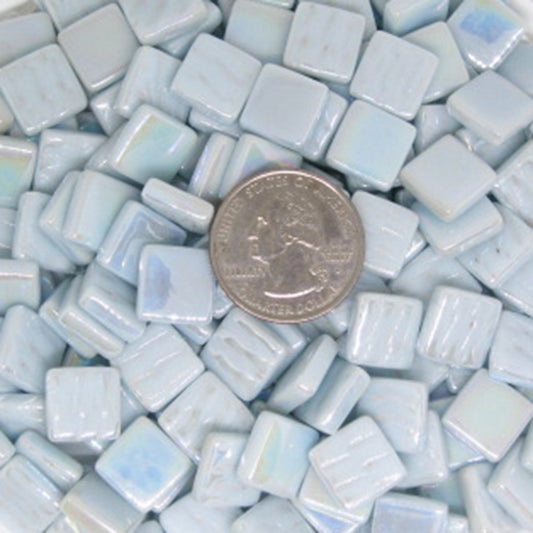 159-i Crystal Blue, 12mm - Blues & Purples tile - Kismet Mosaic - mosaic supplies