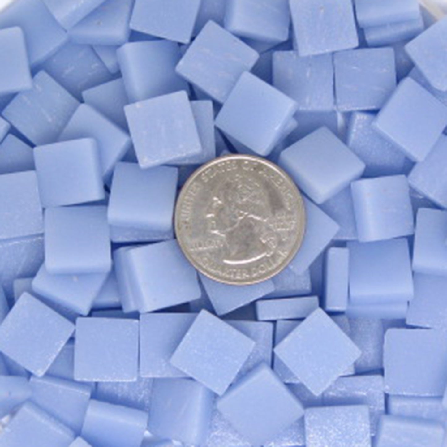 162-m Light Periwinkle, 12mm - Blues & Purples tile - Kismet Mosaic - mosaic supplies