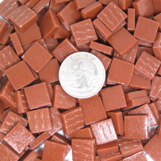 196-m Cinnamon, 12mm - Tans & Browns tile - Kismet Mosaic - mosaic supplies