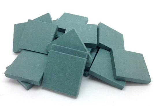 20mm Winckelman's porcelain tile, green, vert, sold loose