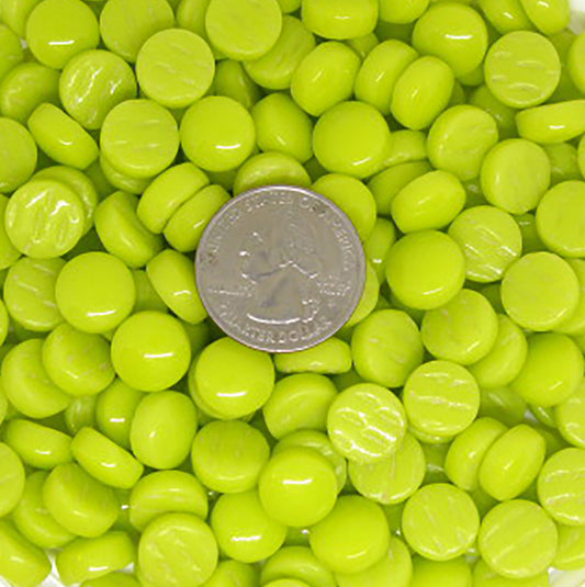 Lemon Meringue belli buttons, gloss, recycled glass rounds