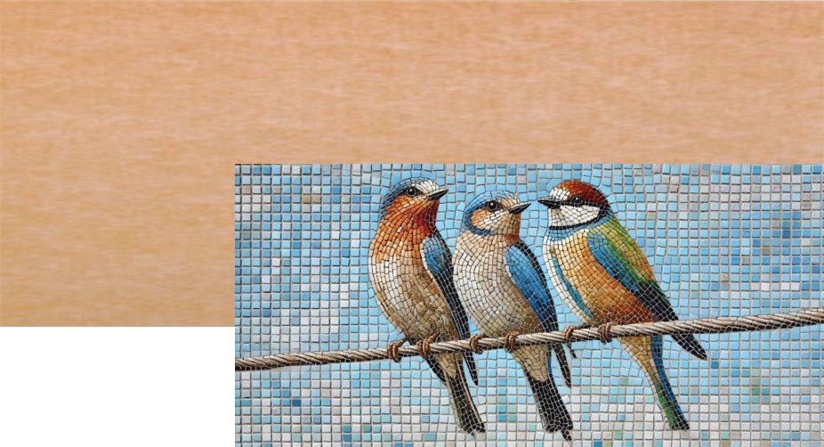 5" x 15" Waterproof Mosaic Backer