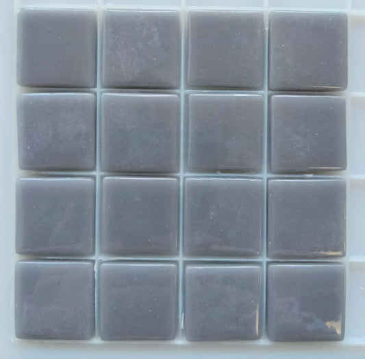 25mm/1" square tiles, recycled glass, gloss finish, sheeted glass tile for installation
