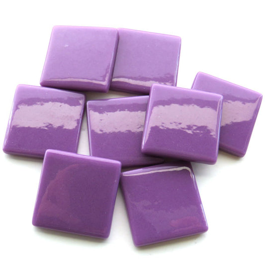 1" Lilac glass tile, gloss finish