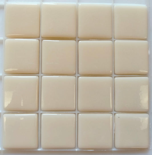 25mm (1"x1") gloss finish glass tile, recycled glass, 1x1