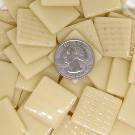 890-g Sand Gloss 25mm - recycled glass tile - Kismet Mosaic - mosaic supplies