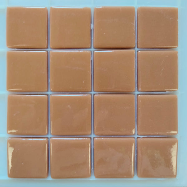 894g 25mm Caramel Gloss-sheeted tile