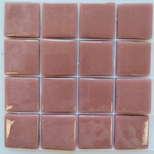 25mm/1" square tiles, recycled glass, gloss finish, sheeted glass tile for installation