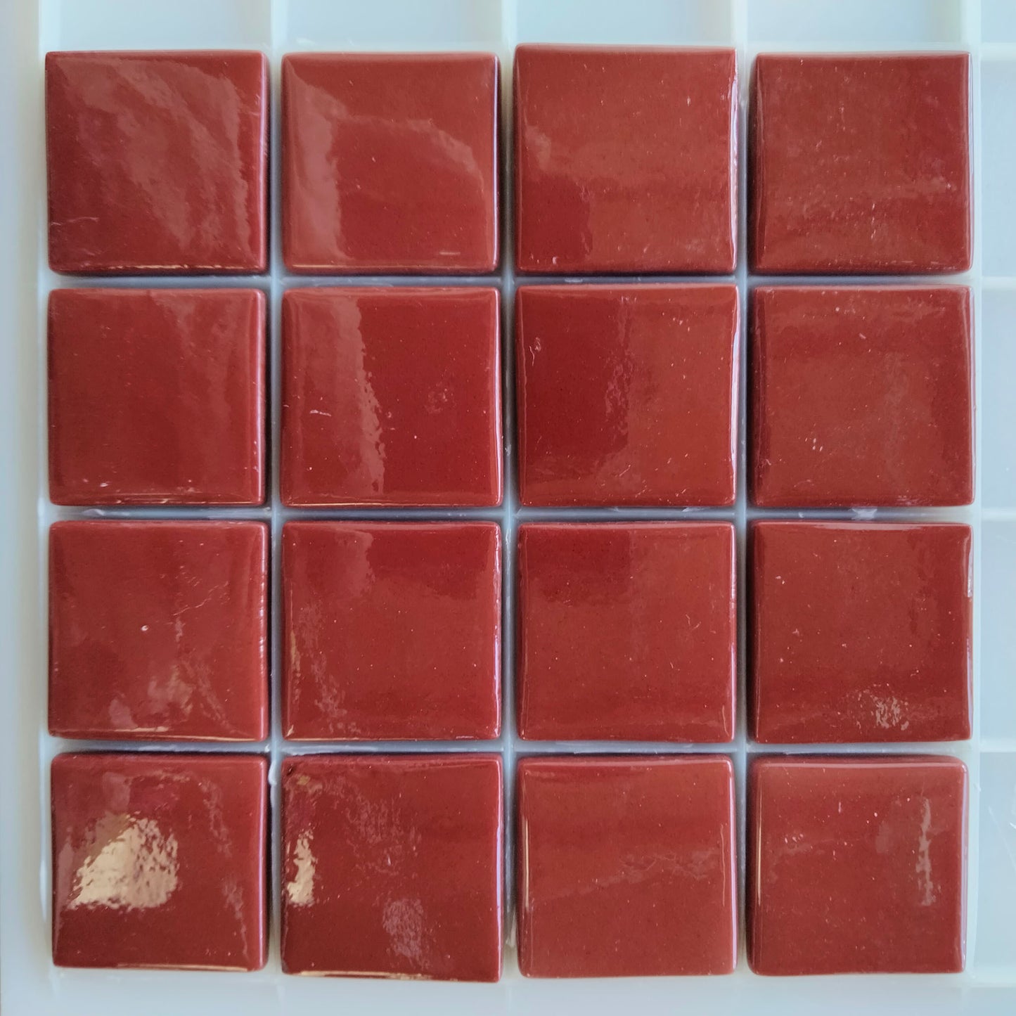 898g 25mm Auburn-sheeted tile