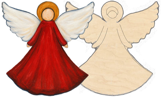 Angel Multi-Art Shape with Hanger