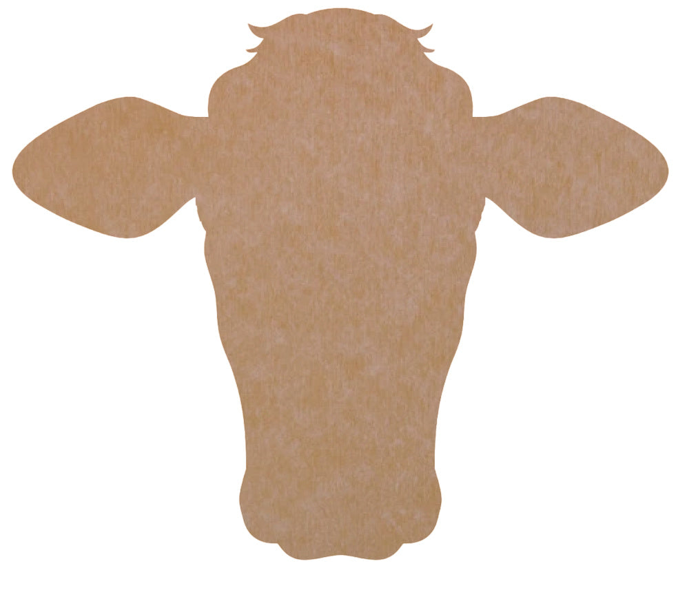 Cow 12" (pre-drilled for hanging kit)