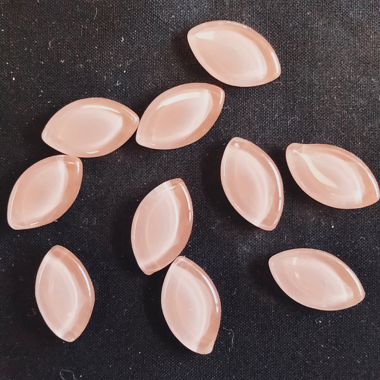 Lavender Glass Leaves