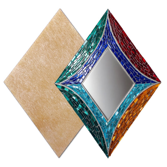 14" Diamond Skeewbacker with 10" Acrylic Mirror