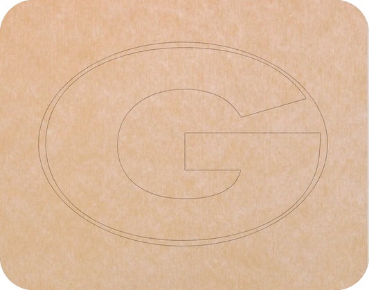 Georgia Bulldogs 11"x14" (pre-drilled for hanging kit)