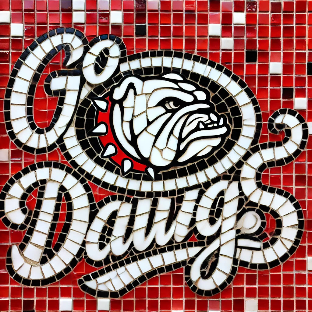 Go Dawgs 12"x12" (pre-drilled for hanging kit)