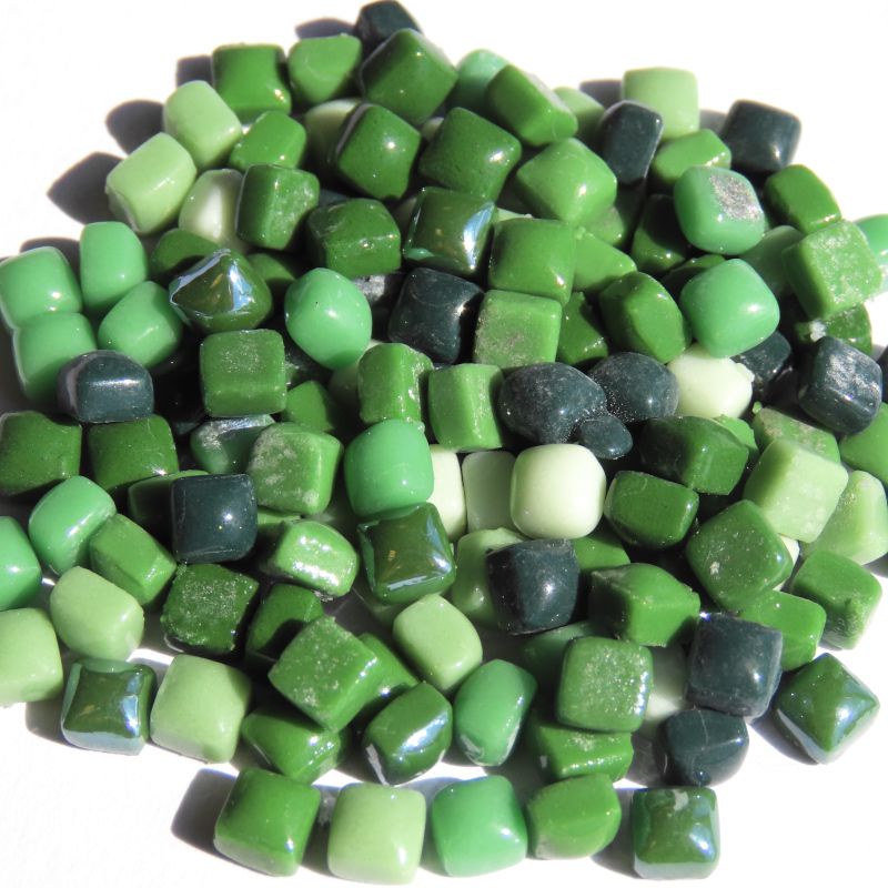 MMmix-Green MicroMosaicTiles