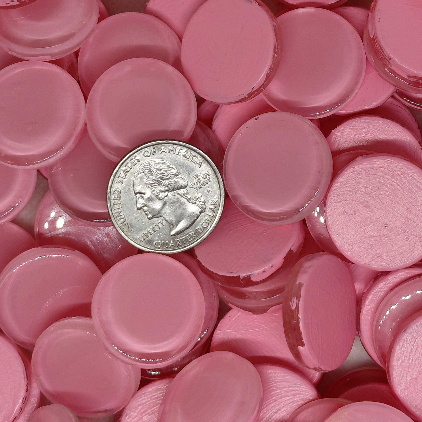 23mm Krystal round tile
