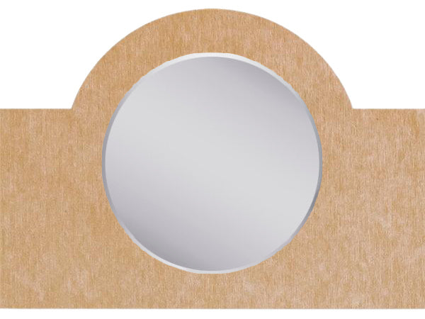 8 Inch Circle Mirror Acrylic - Silver/Gold/Rose Gold