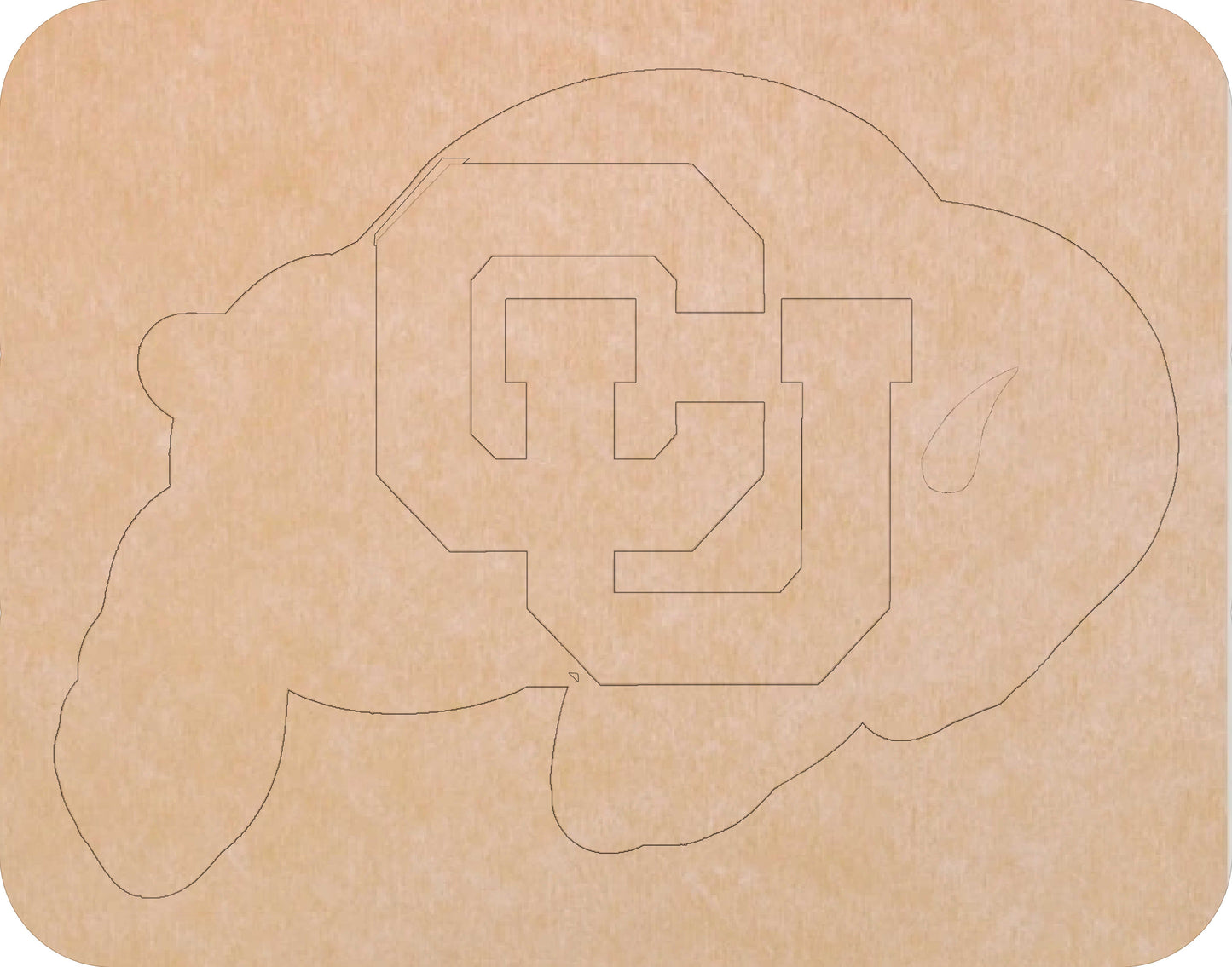 Colorado Buffaloes 11"x14" (pre-drilled for hanging kit)