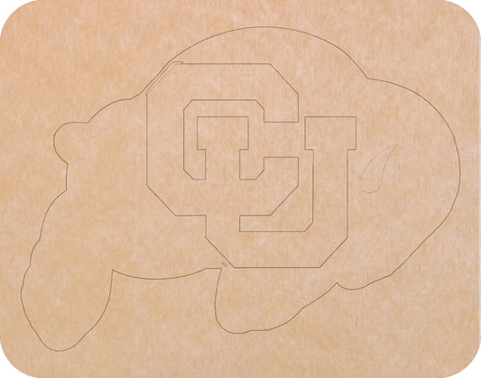 Colorado Buffaloes 11"x14" (pre-drilled for hanging kit)