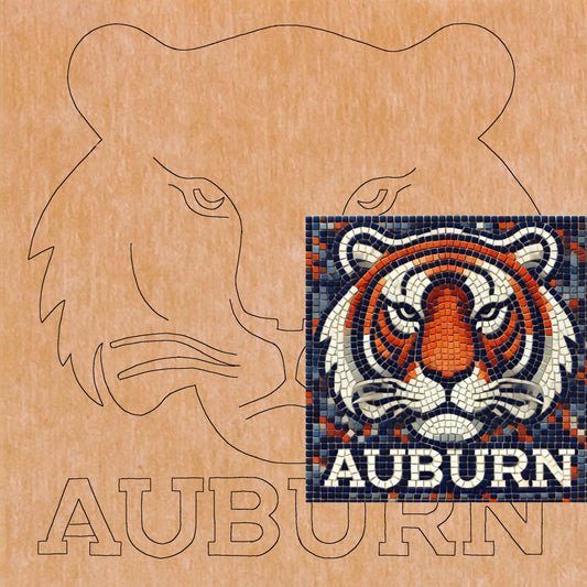 Auburn University 12"x12" (pre-drilled for hanging kit)