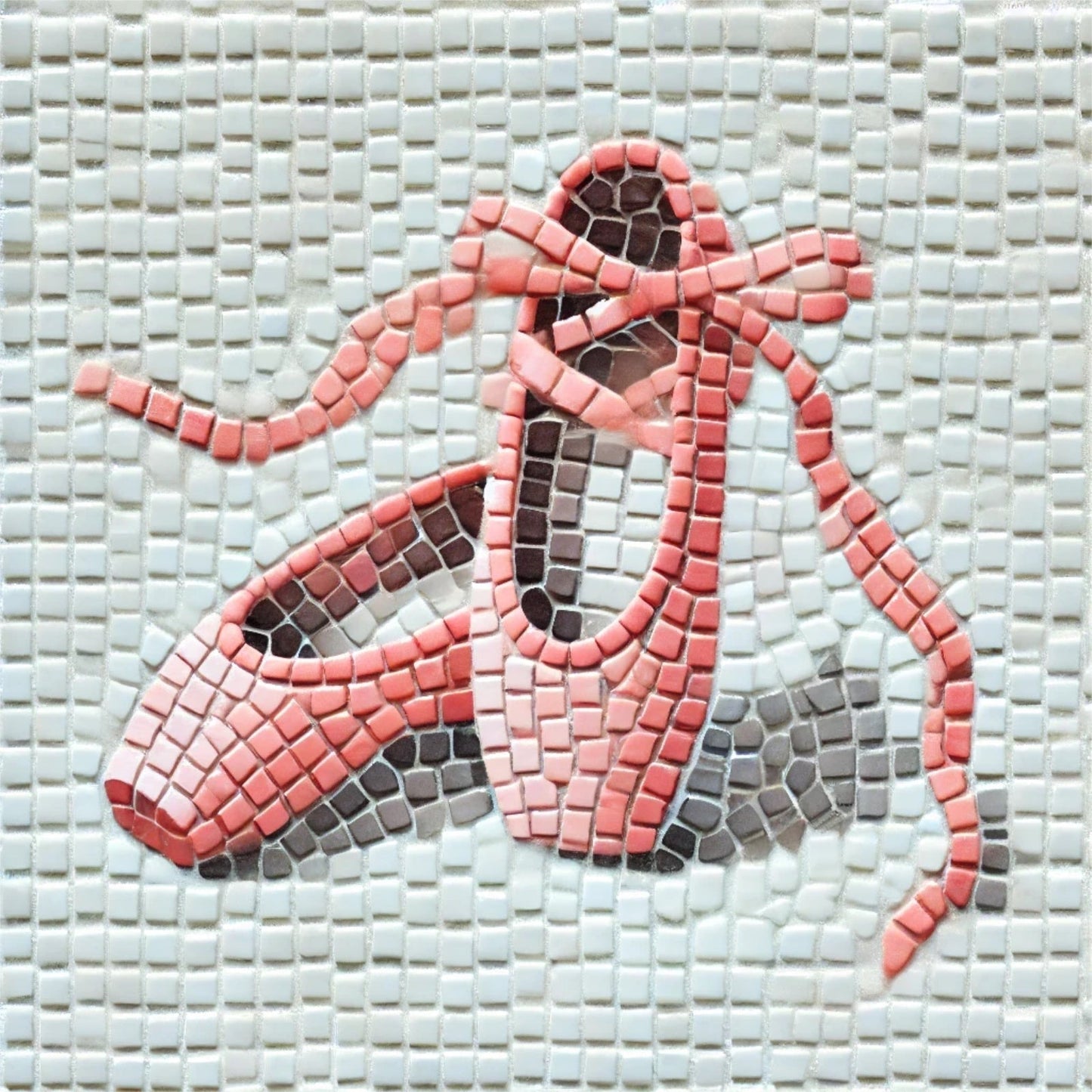 Ballet Shoes with Pattern 8"x8" (pre-drilled for hanging kit)