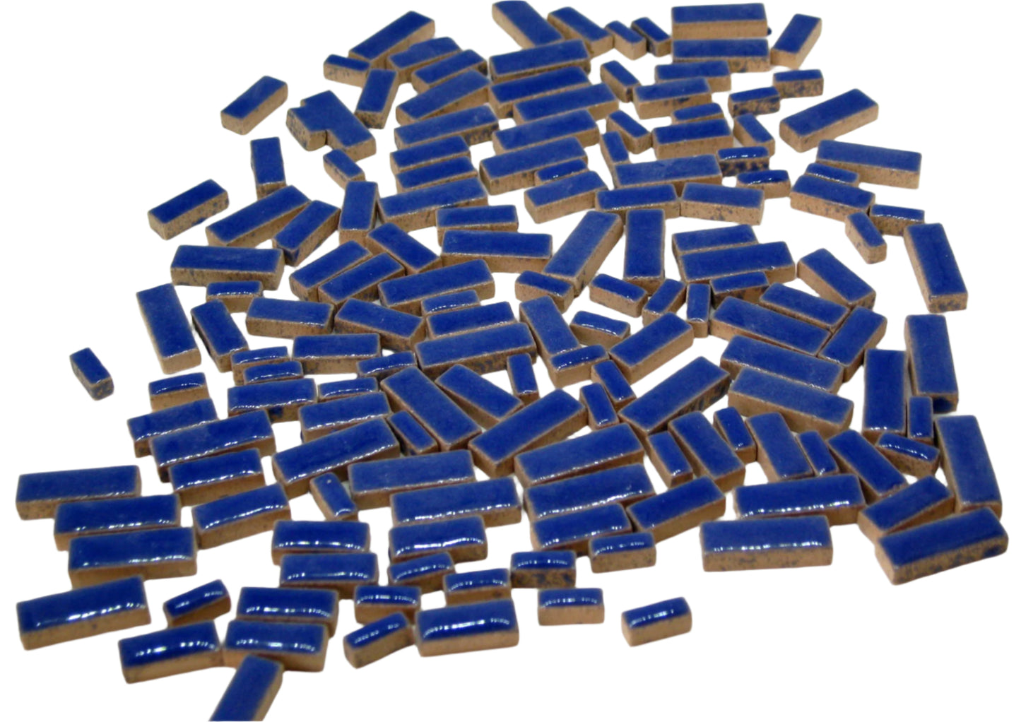 c-Blue Ceramic Rectangle 4 oz