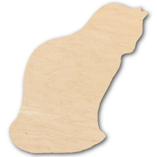 Cat Profile Multi-Art Shape