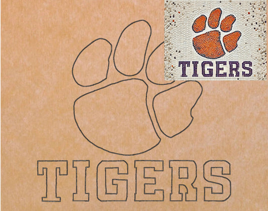 Clemson Tigers 11"x14" (pre-drilled for hanging kit)