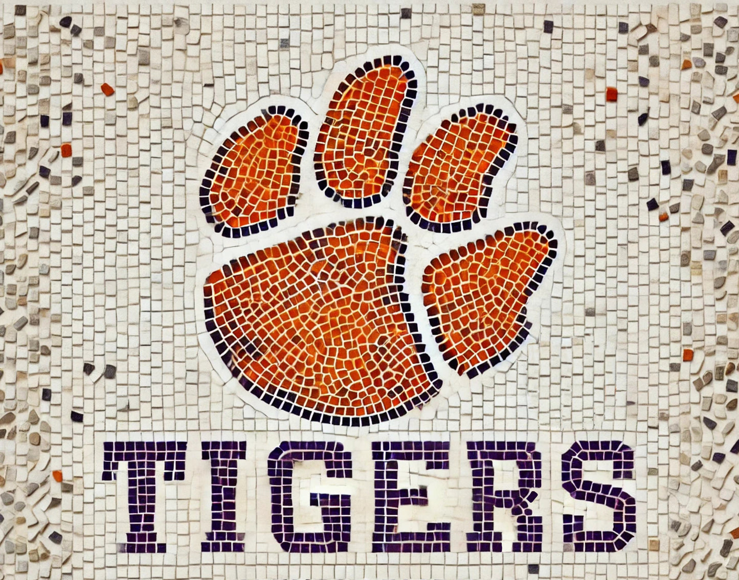 Clemson Tigers 11"x14" (pre-drilled for hanging kit)
