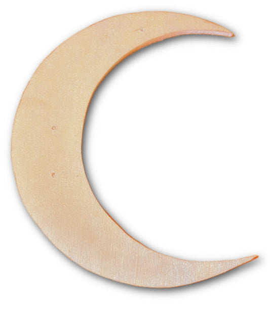 Crescent Moon Mosaic Backer (pre-drilled for hangable & stakeable kits) 1/2"