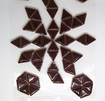 ctr-Brown Ceramic Triangles