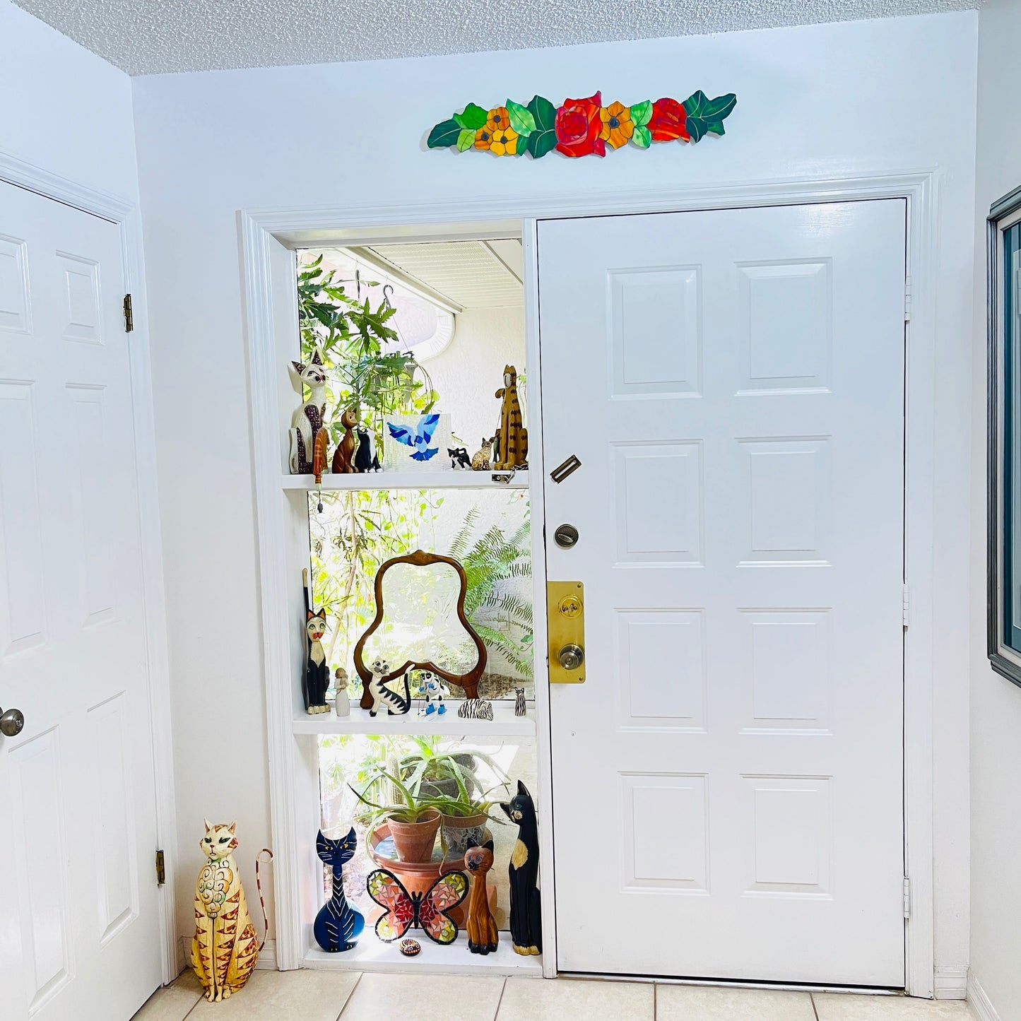 Blooming Backer with Pattern 30" x 6" x 1/2"