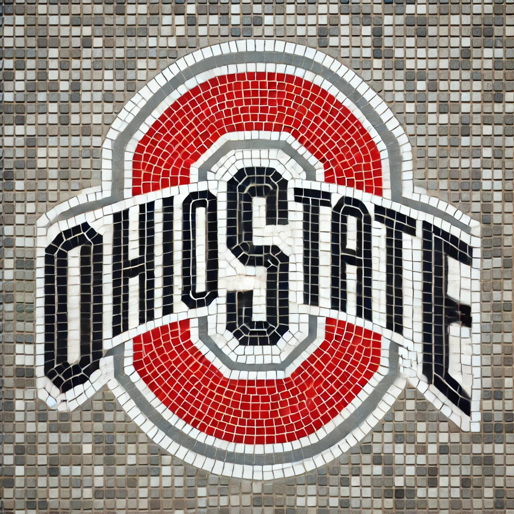 Ohio State 12"x12" (pre-drilled for hanging kit)