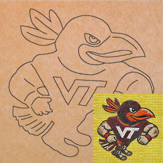 Virginia Tech 12"x12" (pre-drilled for hanging kit)