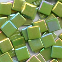111-i Lime Green, 12mm - Greens & Teals tile - Kismet Mosaic - mosaic supplies