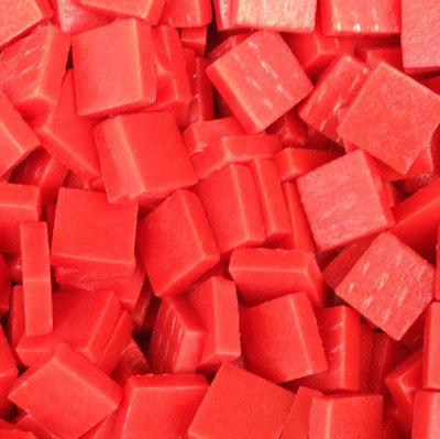 1107-m Chili Red, 12mm - Oranges, Reds & Pinks tile - Kismet Mosaic - mosaic supplies