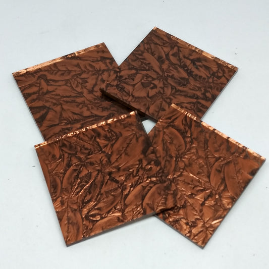Copper Van Gogh Glass