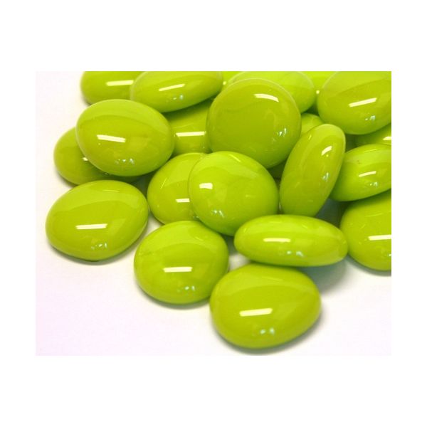 Glass Gems-Lime Green Gloss