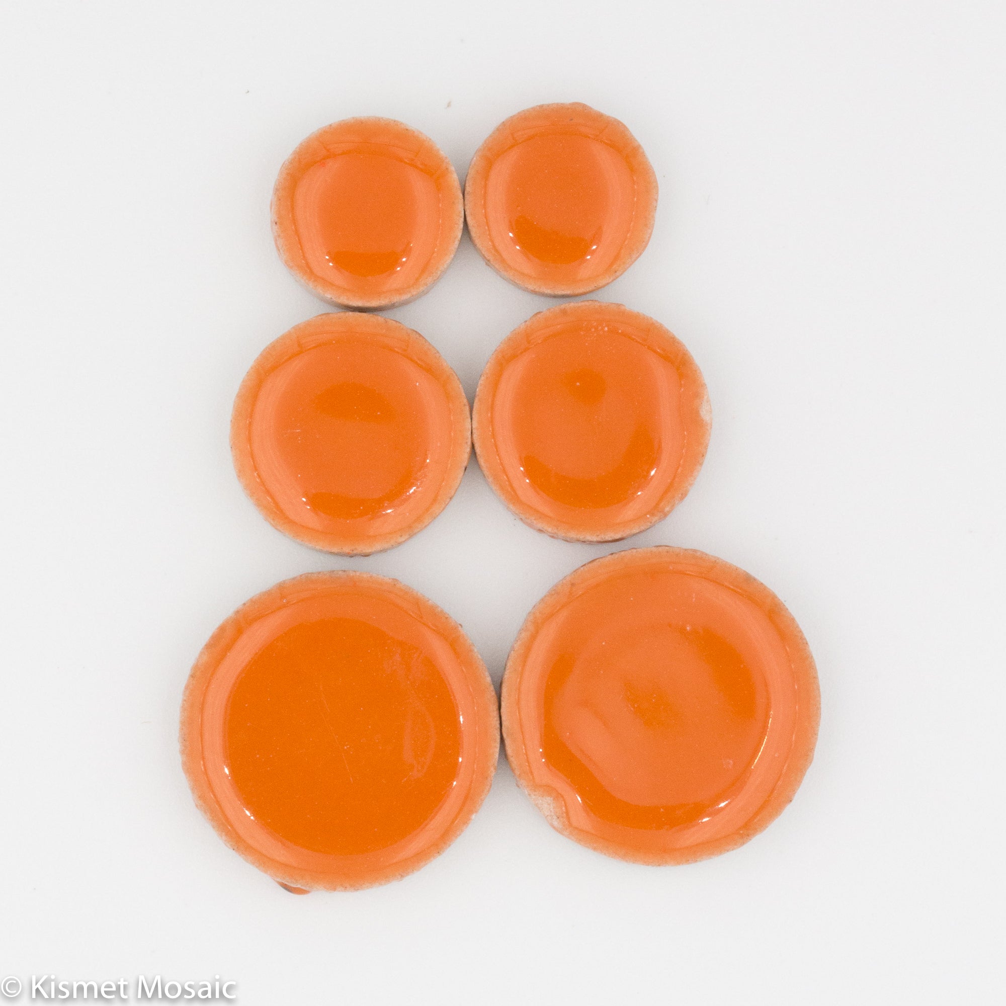 cr-Orange Round tiles