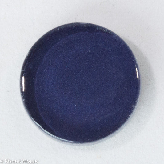 k478 - Concord Grape, Krystal 15mm Round tile - Kismet Mosaic - mosaic supplies